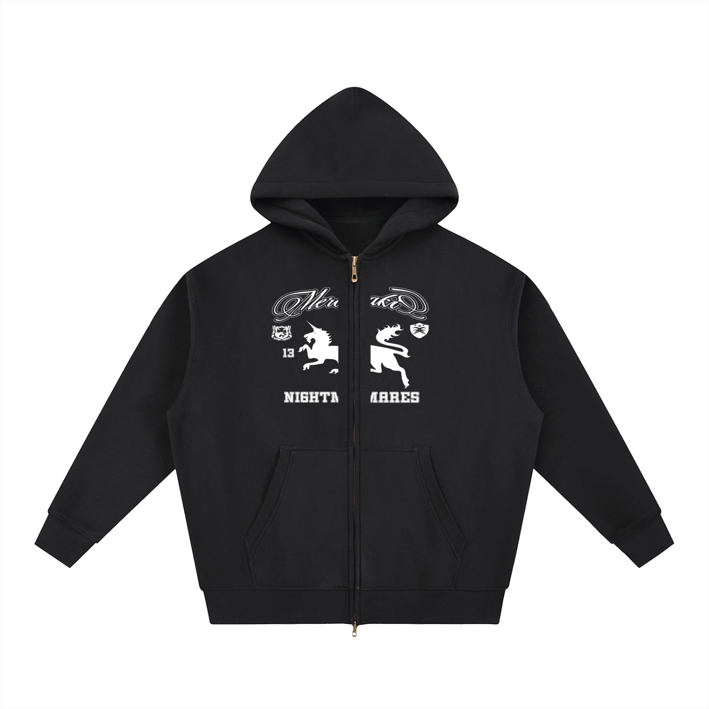 "NIGHTMARES" ZIP UP